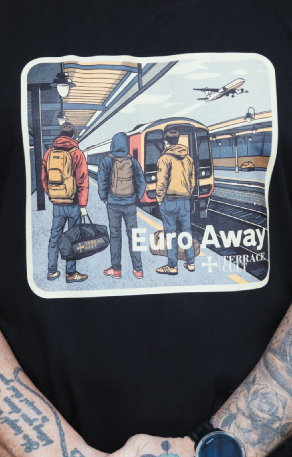 Euro Away Tee 2.0 :: Black