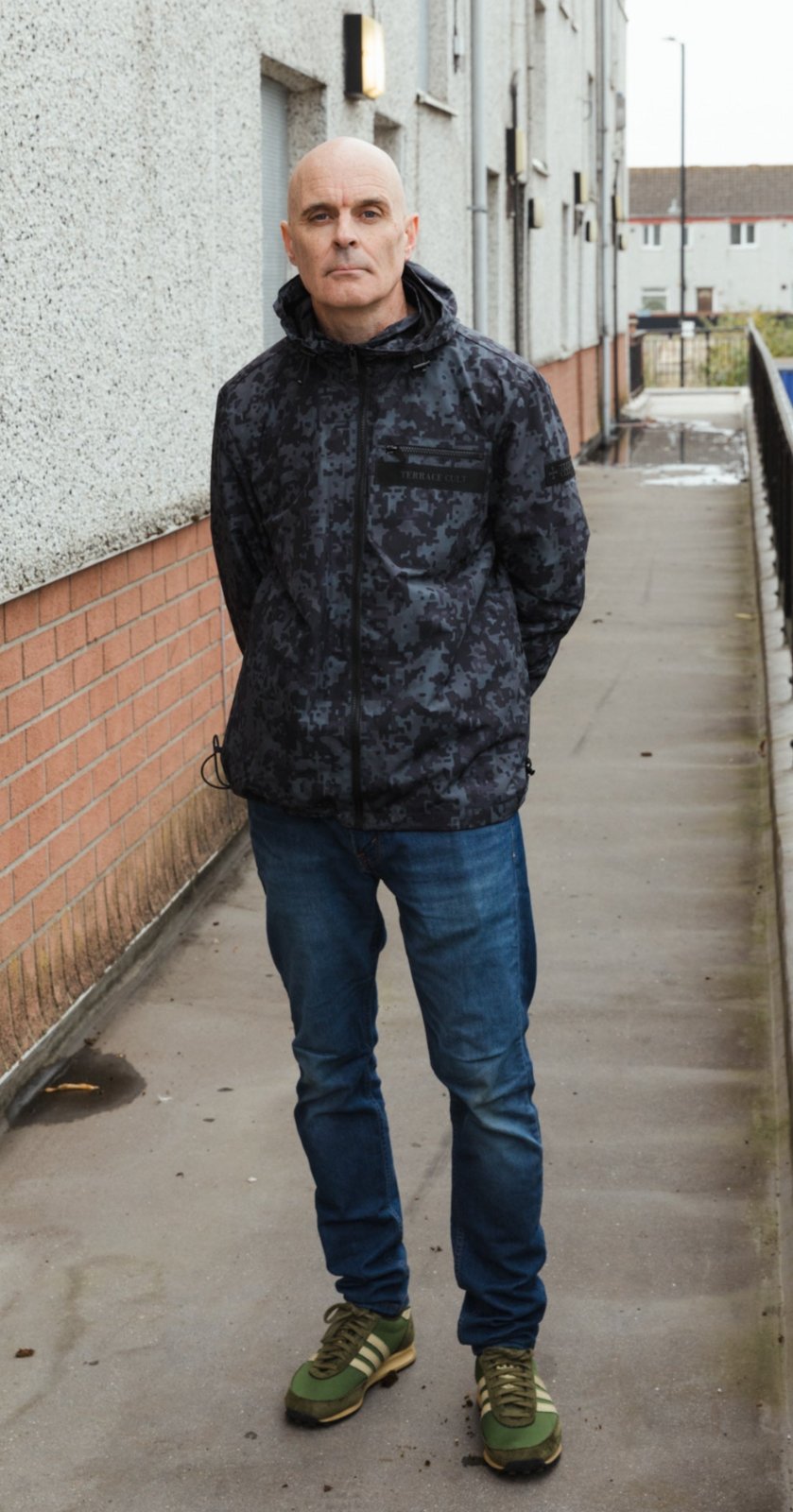 Resta Camo Jacket :: Black & Grey