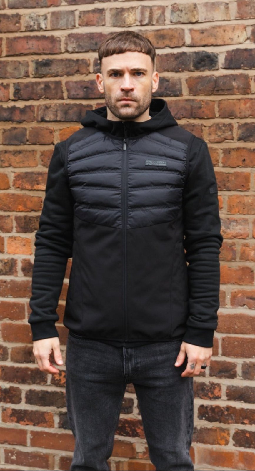 Carlo Hybrid Jacket :: Black