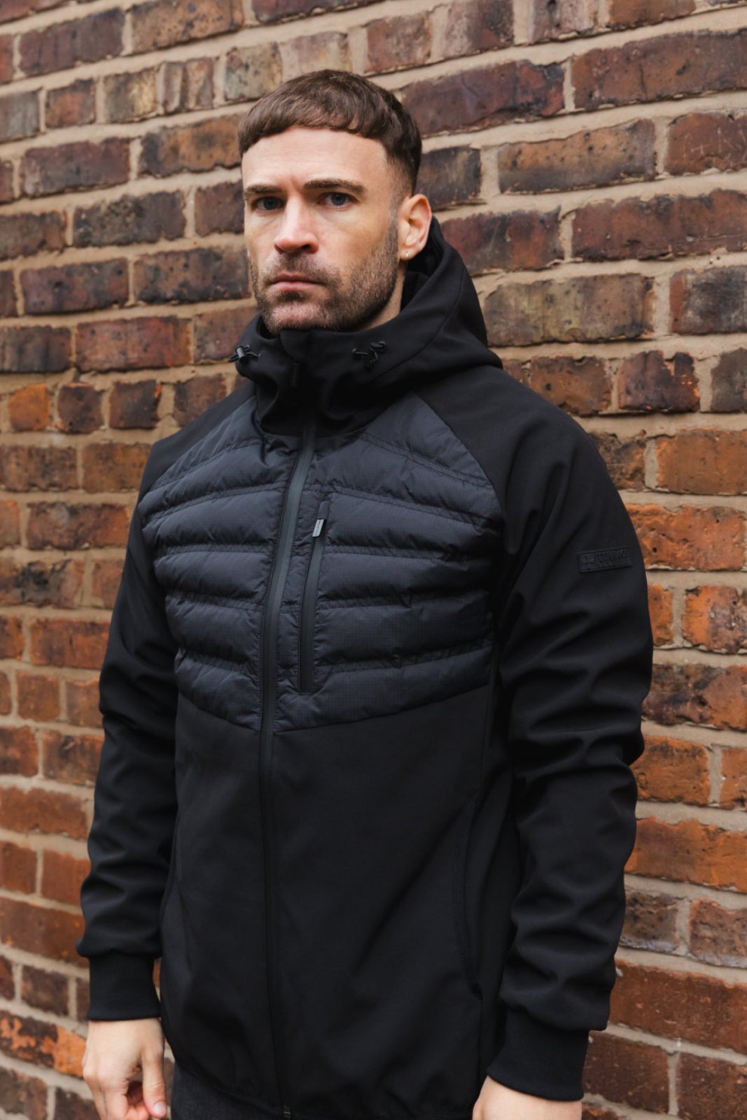 Carlo Hybrid Jacket :: Black