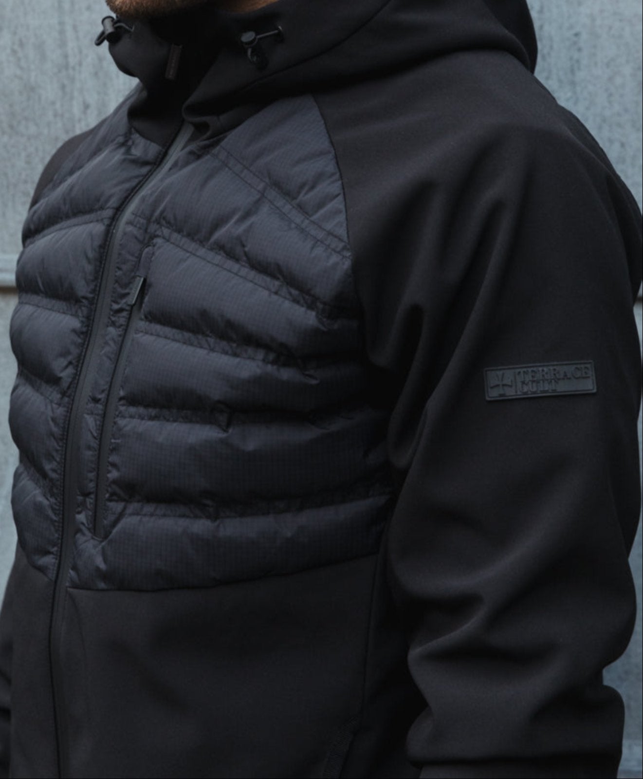 Carlo Hybrid Jacket :: Black