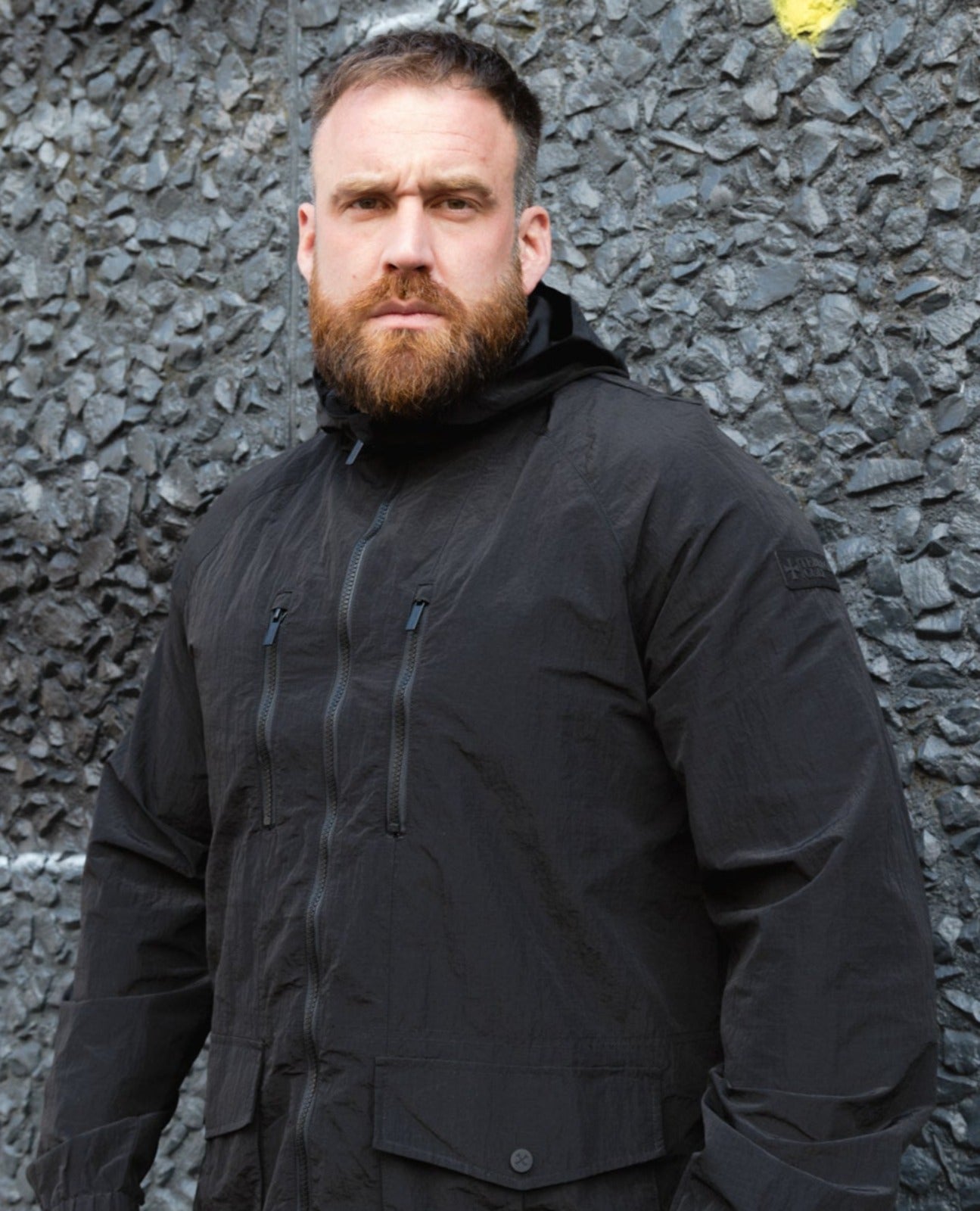 Tessio Ripstop Jacket :: Stealth Black