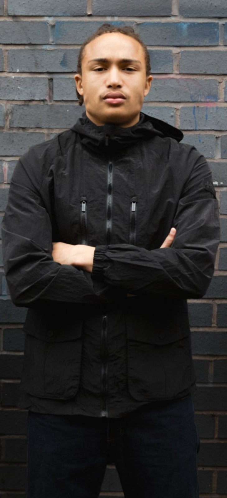 Tessio Ripstop Jacket :: Stealth Black